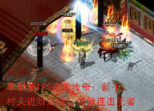 单职业195连击传奇:新手村夫进阶之路,成就连击王者 单职业195连击传奇:新手村夫进阶之路,成就连击王者