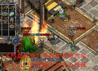 《热血传奇》手游版攻略大全:新手入门到满级大神的必修课 《热血传奇》手游版攻略大全:新手入门到满级大神的必修课