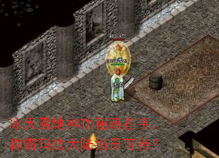 冰天雪地神功秘籍在手,称霸玛法大陆指日可待? 冰天雪地神功秘籍在手,称霸玛法大陆指日可待?