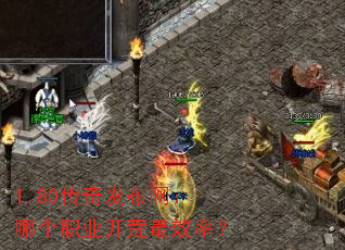1.80传奇发布网:哪个职业开荒最效率? 1.80传奇发布网:哪个职业开荒最效率?