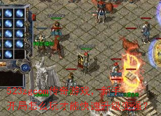 523zgcom传奇游戏,新手开局怎么玩才能快速升级变强? 523zgcom传奇游戏,新手开局怎么玩才能快速升级变强?