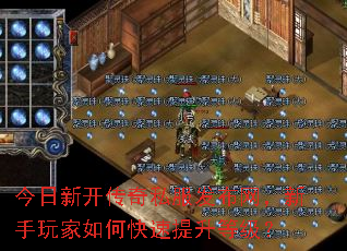 今日新开传奇私服发布网,新手玩家如何快速提升等级? 今日新开传奇私服发布网,新手玩家如何快速提升等级?