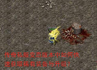 传奇私服变态版本中如何快速获取稀有装备与升级? 传奇私服变态版本中如何快速获取稀有装备与升级?