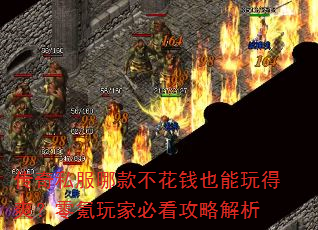 传奇私服哪款不花钱也能玩得爽?零氪玩家必看攻略解析 传奇私服哪款不花钱也能玩得爽?零氪玩家必看攻略解析