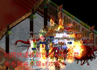 如何快速找到传奇私服公益发布网并获取sf攻略? 如何快速找到传奇私服公益发布网并获取sf攻略?