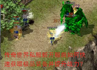 传奇世界私服新开服后如何快速获取极品装备并提升战力? 传奇世界私服新开服后如何快速获取极品装备并提升战力?