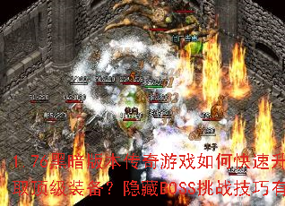 1.76�ڰ��汾������Ϸ��ο�����������ȡ����װ��������BOSS��ս��������Щ��