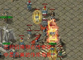 法师召唤物在传奇SF中是否真的作用有限? 法师召唤物在传奇SF中是否真的作用有限?