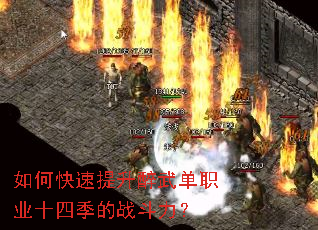 如何快速提升醉武单职业十四季的战斗力? 如何快速提升醉武单职业十四季的战斗力?