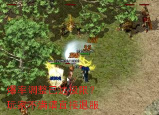 爆率调整已达极限?玩家不满请直接退服 爆率调整已达极限?玩家不满请直接退服