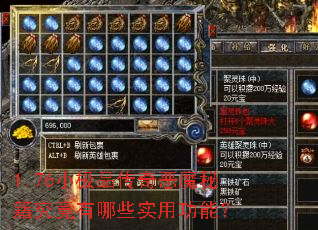 1.76С��Ʒ�����ħ�ؼ���������Щʵ�ù��ܣ�