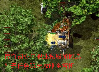 传奇初心单职业私服如何选?无任务玩法攻略全解析 传奇初心单职业私服如何选?无任务玩法攻略全解析
