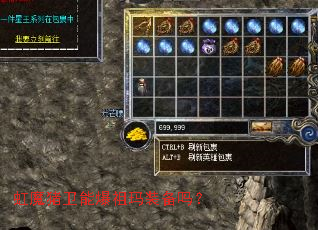 虹魔猪卫能爆祖玛装备吗? 虹魔猪卫能爆祖玛装备吗?