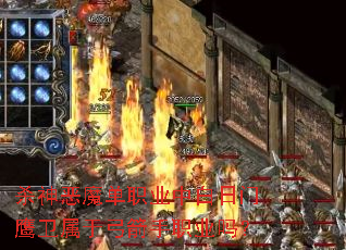 杀神恶魔单职业中白日门鹰卫属于弓箭手职业吗? 杀神恶魔单职业中白日门鹰卫属于弓箭手职业吗?
