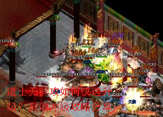 道士无群攻如何快速升级?高效冲级攻略分享 道士无群攻如何快速升级?高效冲级攻略分享