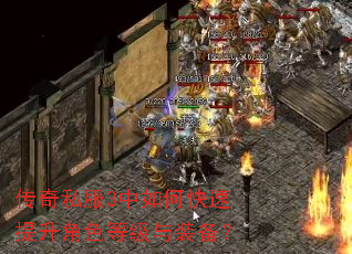 传奇私服3中如何快速提升角色等级与装备? 传奇私服3中如何快速提升角色等级与装备?