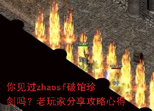 你见过zhaosf破馆珍剑吗?老玩家分享攻略心得 你见过zhaosf破馆珍剑吗?老玩家分享攻略心得