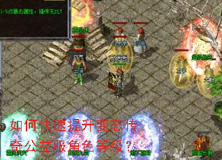如何快速提升变态传奇公益服角色等级? 如何快速提升变态传奇公益服角色等级?