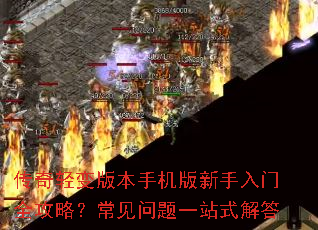 传奇轻变版本手机版新手入门全攻略?常见问题一站式解答 传奇轻变版本手机版新手入门全攻略?常见问题一站式解答