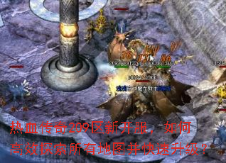 热血传奇209区新开服,如何高效探索所有地图并快速升级? 热血传奇209区新开服,如何高效探索所有地图并快速升级?