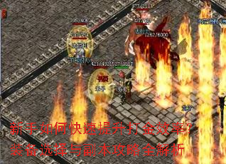 新手如何快速提升打金效率?装备选择与副本攻略全解析 新手如何快速提升打金效率?装备选择与副本攻略全解析
