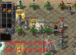 �����GM����鿴�����ٽ��������Ϸ���⣿